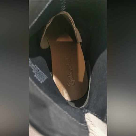 NEW! Splendid Women's Esmae Size 10 Grey Ankle Leather Suede Ankle Boots - Picture 11 of 11